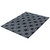 7.75' x 10' Geometric Pattern Rectangular Area Throw Rug - White and Navy Blue - IMAGE 4