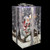 12" Lighted and Musical Santa Snowing Gift Box with Silver Ribbon Christmas Decoration - IMAGE 2