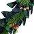 Pine Cones and Plaid Bow Artificial Pine Small Christmas Wreath 17.75-Inch Unlit - IMAGE 3