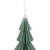 6" Glittered Green Christmas Tree Ornament - IMAGE 4