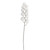 24" White Glittered Pom Pom Artificial Christmas Spray - IMAGE 3