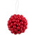 Berries Christmas Ball Ornament - 3.25" - Red - IMAGE 2