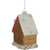 4.5" Glittered Gingerbread House Glass Christmas Ornament - IMAGE 6