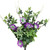 Petunia Artificial Floral Bush Spray - 20" - Purple - IMAGE 4
