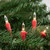 Mini Christmas Light Set - Clear - 20.25' Red Wire - 100ct - IMAGE 2