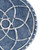 Set of 3 Blue Metal Round Plates Wall Design 12" - IMAGE 3