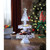 LED Lighted Two-Tier Musical Christmas Dessert Stand - 15.25" - IMAGE 1