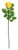 Yellow Rose Bloom Artificial Floral Stem - IMAGE 1
