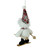 Skiing Snowman with Plaid Santa Hat and Matching Scarf Christmas Ornament - 12" - IMAGE 6
