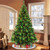 Pre-lit Medium Adirondack Pine Artificial Christmas Tree - 7.5’ - Multi Light - IMAGE 2