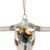5.5" Longhorn Glass Christmas Ornament - IMAGE 4