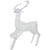 Commercial Grade Acrylic Reindeer Outdoor Christmas Decoration - 46.5" -  Pure White LED - IMAGE 6