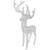 LED Color Changing Commercial Grade Acrylic Reindeer Outdoor Christmas Decoration - 46.5" - IMAGE 3