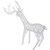 LED Color Changing Commercial Grade Acrylic Reindeer Outdoor Christmas Decoration - 46.5" - IMAGE 5