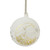 Moon Santa 'Dreams Come True' Frosted Glass Christmas Ornament - 4.5" - White - IMAGE 2