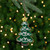4.75" Glittered Christmas Tree Cookie Ornament - IMAGE 1