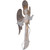 49.25" LED Lighted White and Gold Angel Christmas Decoration - IMAGE 6