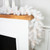9' x 14" Pre-Lit White Alaskan Pine Artificial Christmas Garland, Warm White LED Lights - IMAGE 3