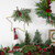 Mixed Pine Foliage and Berries Star Hanging Christmas Ornament - 11" - IMAGE 2