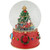 Train and Christmas Tree Village Musical Snow Globe - 8" - IMAGE 1