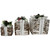 LED Lighted Gift Boxes with Pine and Berries Christmas Decorations - 9.75" - Set of 3 - IMAGE 3