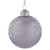 3ct Purple Glass Ball Christmas Ornaments with Snowflakes 3" (80mm) - IMAGE 4