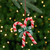 Candy Cane Christmas Ornament - 5.25" - Red and White - IMAGE 1