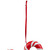 Candy Cane Christmas Ornament - 5.25" - Red and White