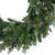 Real Touch™️Pre-Lit Artificial Blue Spruce Christmas Wreath - 24" - Clear Lights - IMAGE 3