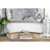 Set of 3 White Storage Crates with Side Metal Handles 15.25" - IMAGE 3