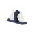 9.5" Blue and White Sail Boat Bookends - IMAGE 2