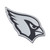 NFL Arizona Cardinals Chrome Emblem Exterior Auto Accessory - 3" - Silver - IMAGE 1