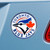 3.25" MLB Toronto Blue Jays 3D White Metal Emblem Exterior Auto Accessory - IMAGE 2