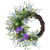 Mixed Wild Flowers and Twig Artificial Spring Wreath, 24-Inch - IMAGE 1