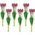Real Touch™ Purple Artificial Tulip Floral Bundles, Set of 6 - 18" - IMAGE 1