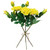 Real Touch™ Yellow Artificial Rose Stems, Set of 6 - 19" - IMAGE 4