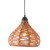 131.5" Beige and Black Teardrop Adjustable Ceiling Light Fixture - IMAGE 1
