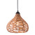 131.5" Beige and Black Teardrop Adjustable Ceiling Light Fixture - IMAGE 2