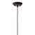131.5" Beige and Black Teardrop Adjustable Ceiling Light Fixture - IMAGE 4