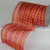 Red and Gold Plaid Wired Craft Ribbon 6" x 20 Yards - IMAGE 1