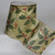 Gold and Green Mistletoe Reversible Sheer Christmas Wired Craft Ribbon 6" x 20 Yards - IMAGE 1