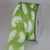 Lime Green and White Feathers Ribbed Wired Craft Ribbon 2.5" x 20 Yards - IMAGE 1