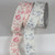 Red and Ivory Toille Flowers Wired Craft Ribbon 2" x 20 Yards - IMAGE 2