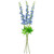 Real Touch™ Blue Delphinium Artificial Floral Stems, Set of 6 - 40" - IMAGE 4
