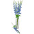 Real Touch™ Blue Delphinium Artificial Floral Stems, Set of 6 - 40" - IMAGE 5