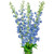 Real Touch™ Blue Delphinium Artificial Floral Stems, Set of 6 - 40" - IMAGE 6