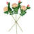 Real Touch™ Light Pink Artificial Rose Stems, Set of 6 - 26" - IMAGE 4