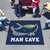 59.5" x 71" MLB Tampa Bay Rays Rectangular Tailgater Outdoor Mat - IMAGE 2
