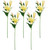 Real Touch™ Yellow Artificial Lily Floral Stems, Set of 5 - 38" - IMAGE 1
