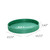 Round Wooden "Believe" Accent Tray with Handles - 13.75" - Green and White - IMAGE 3